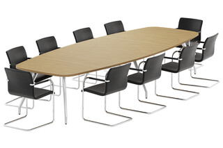 A 1750 table system  by  Thonet