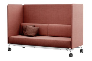 S 5000 with wheels  by  Thonet