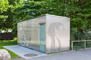 Der Waggis, Öffentliche Toiletten, Basel  von  RMIG City Emotion