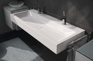 CONO wall-hung double washbasin  by  Kaldewei