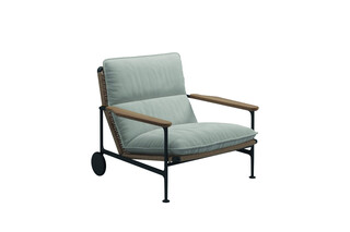 Zenith lounge Chair with arms  by  Gloster Furniture