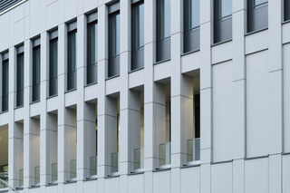 concrete skin, Osnabrück University computer centre  by  Rieder