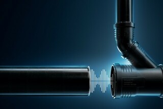 Drainage push fit system Silent-PP  by  Geberit