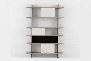 hub bookshelf  by  Alias