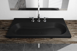 CENTRO countertop washbasin (height of rim 40mm)  by  Kaldewei