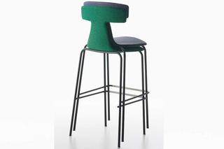 Remo stool soft  by  Plank