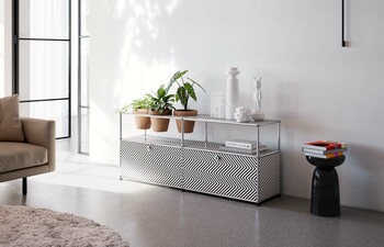 USM Haller Sideboard  | ZIGZAG by Claudia Comte