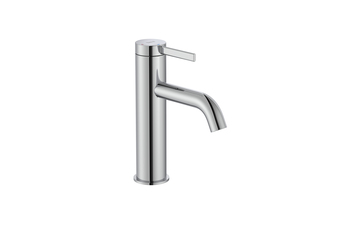 Ona Basin mixer smooth body with click clack waste, Cold Start