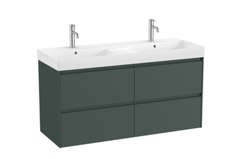 Ona Unik (base unit with four drawers and double bowl basin)