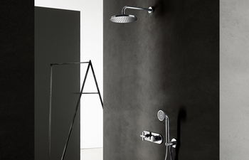 Icona Classic 3/4 built-in thermostatic shower mixer - Shower arm - Showerhead - Shower set