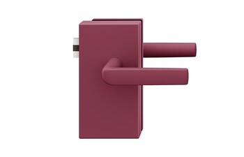 FSB 13 4220 with FSB 10 1267 Glass door fitting