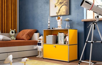 USM Haller Credenza | Golden Yellow