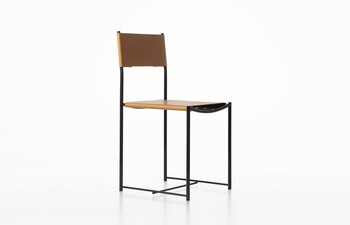 Spaghetti chair hide-leather