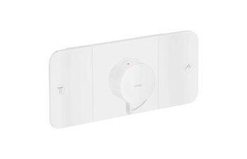 AXOR One Thermostatic module for concealed installation for 2 functions | matt white