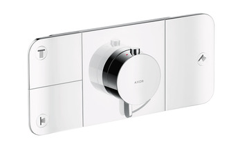 AXOR One Thermostatic module for concealed installation for 3 functions Chrome