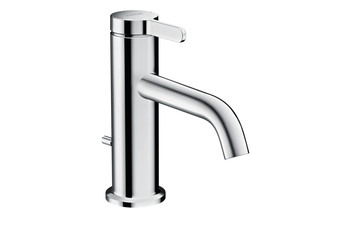 AXOR One Single lever basin mixer 70 with lever handle and pop-up waste set Chrome