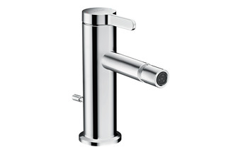 AXOR One Single lever bidet mixer with pop-up waste set Chrome