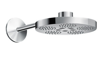 AXOR One Overhead shower 280 2jet with shower arm Chrome