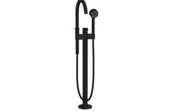 AXOR One Single lever bath mixer floor-standing Matt Black