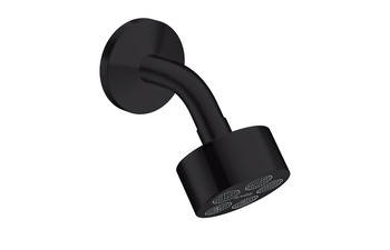AXOR One Overhead shower 75 1jet EcoSmart with shower arm Matt Black