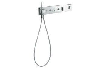 AXOR ShowerComposition Thermostatmodul 610/110 Unterputz für 4 Verbraucher Chrom