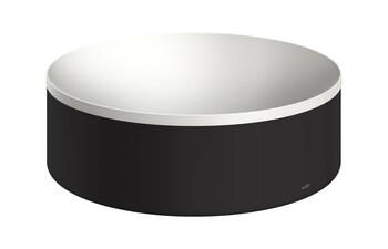 AXOR Suite Wash bowl 300 without tap hole and overflow Matt Black