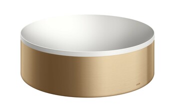 AXOR Suite Wash bowl 300 without tap hole and overflow Brushed Bronze