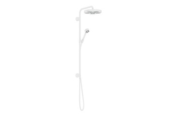 AXOR One Showerpipe 280 1jet for concealed installation | matt white