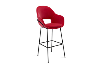 Theia Bar Armchair High with steel frame