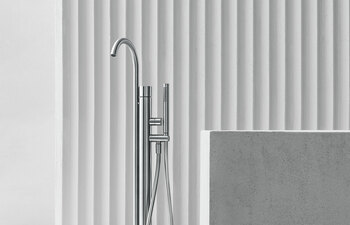 AA/27 Aboutwater Boffi / Fantini Floor-standing bathtub mixer