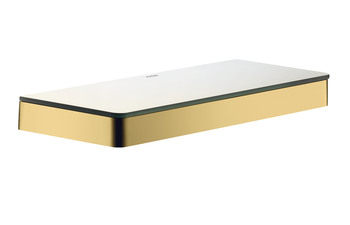 AXOR Universal Accessories Shelf 300 Polished Gold Optic