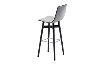 Amelie Barstool High mit Holzgestell