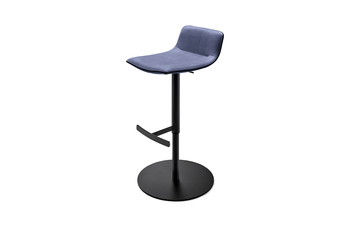 Amelie Barstool Low mit Tellerfuß