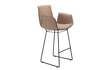 Amelie Bar Armchair mit Drahtgestell