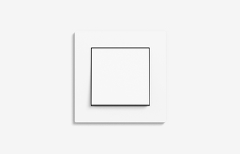 E2 pure white matt flat installation