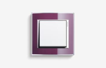 Event clear aubergine