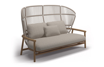 Fern high back 2-seater sofa