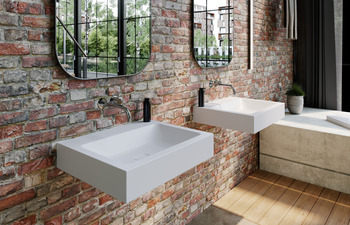 CONO wall-hung washbasin