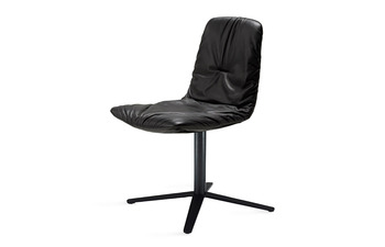 Leya chair with x-base frame