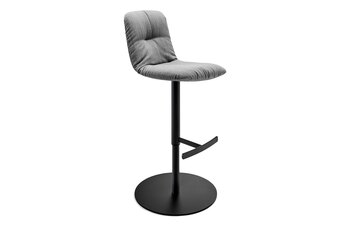 Leya bar chair high with central leg