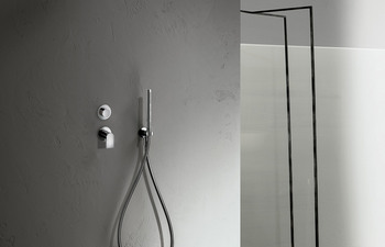 Mare Built-in shower mixer - shower arm - Rain showerhead - Shower set