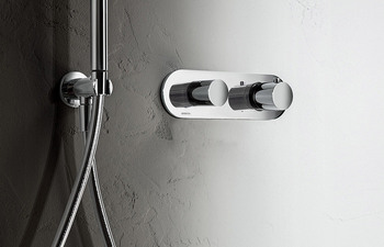 Mare 3/4 built-in thermostatic shower mixer - shower set