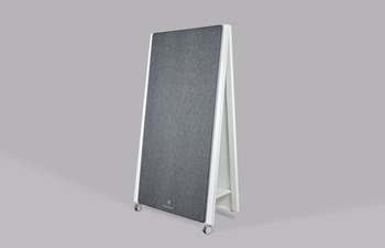 MOVING ACOUSTIC PINBOARD