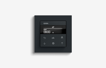 System 3000 Display blind timer, Anthracite (including E2)