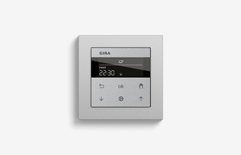 System 3000 Display blind timer, Colour Aluminium (including E2)