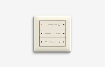 Tastsensor 3 System 55 Cremeweiß glänzend