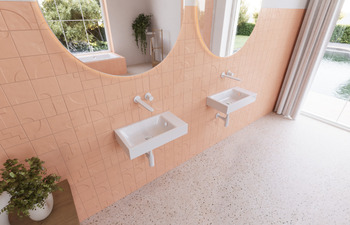 PURO wall-hung handbasin