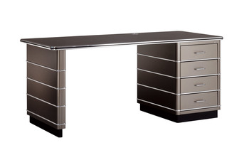 TB 225 Schreibtisch mit Seitenwange und Container