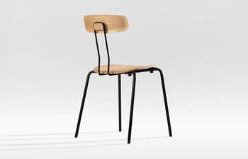 OKITO PLY - Wooden seat