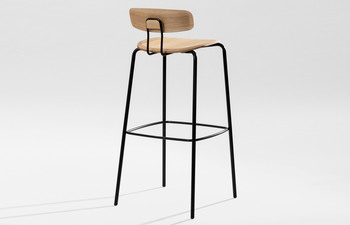 OKITO PLY BAR - Wooden seat